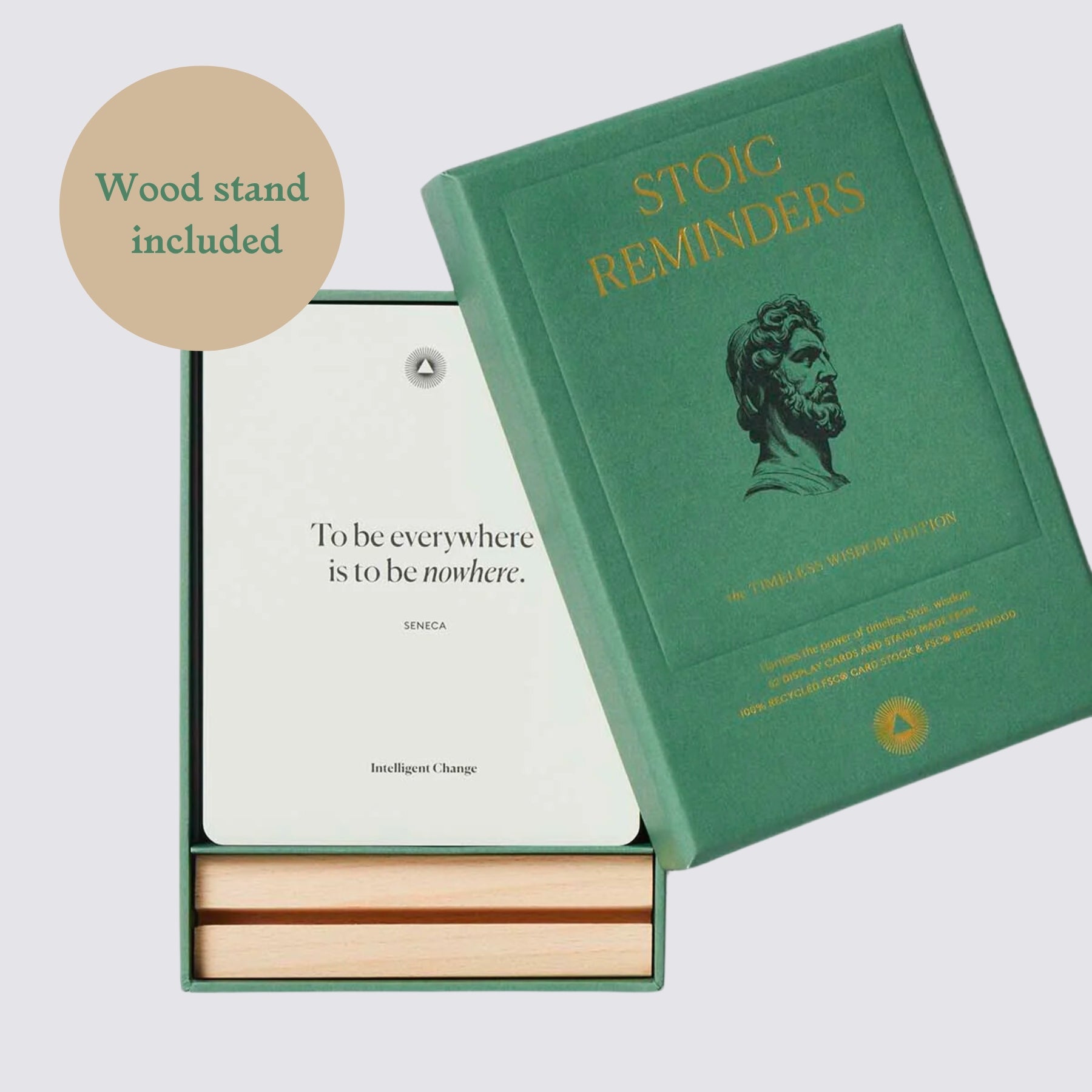 Stoic Quote Cards Intelligent Change