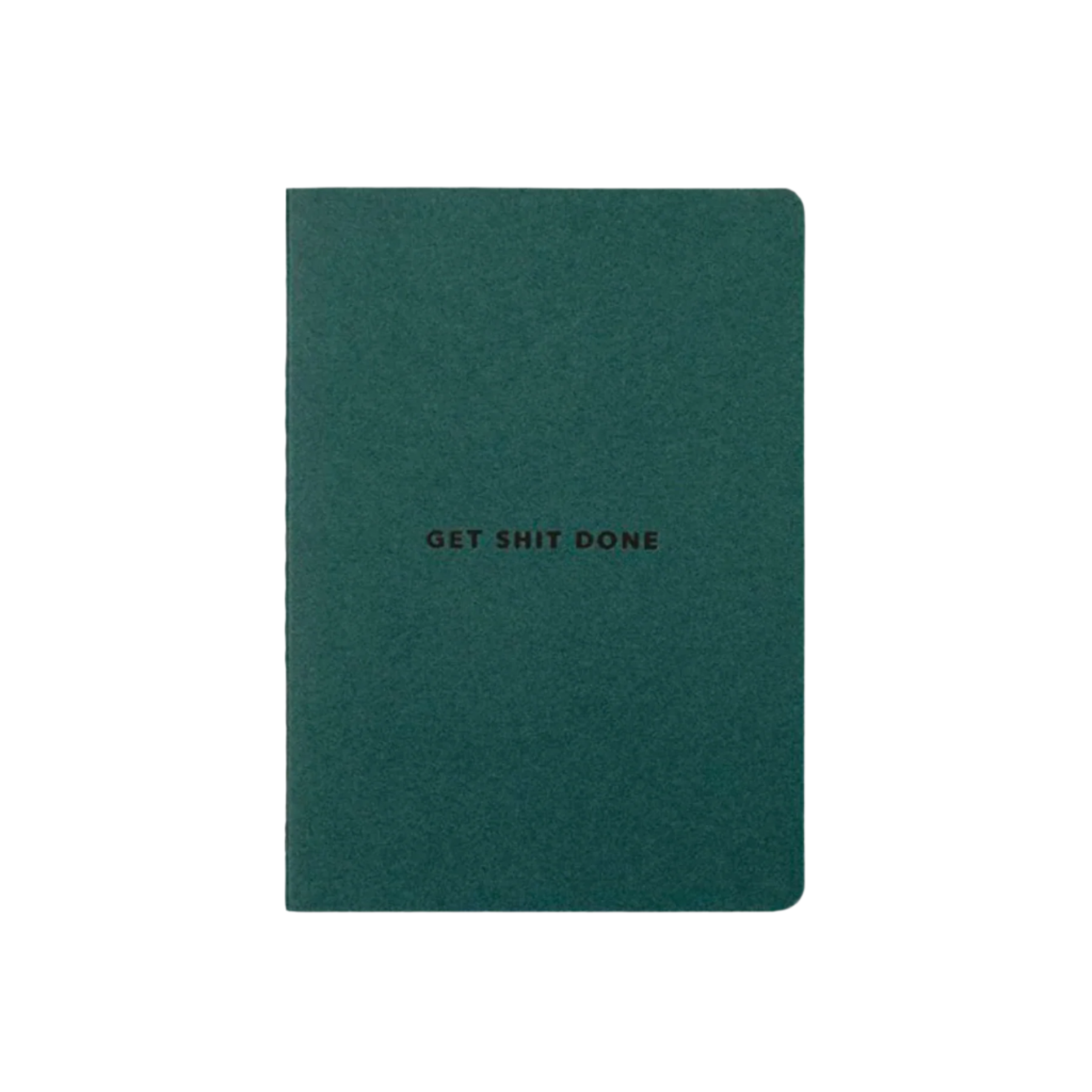 Teal green a6 notebook