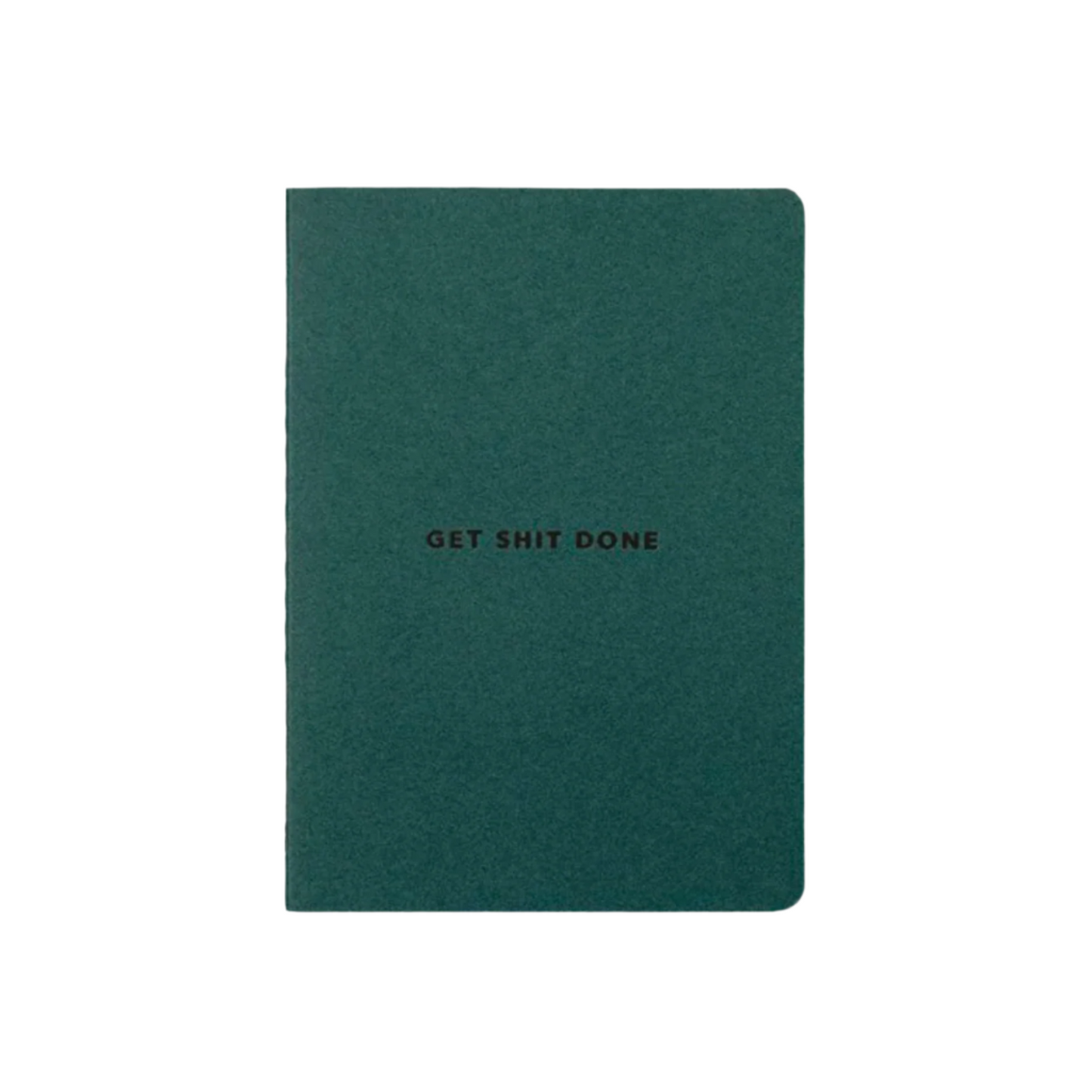 Teal green a6 notebook