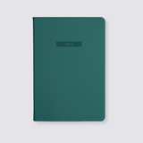 Teal weekly spread diary