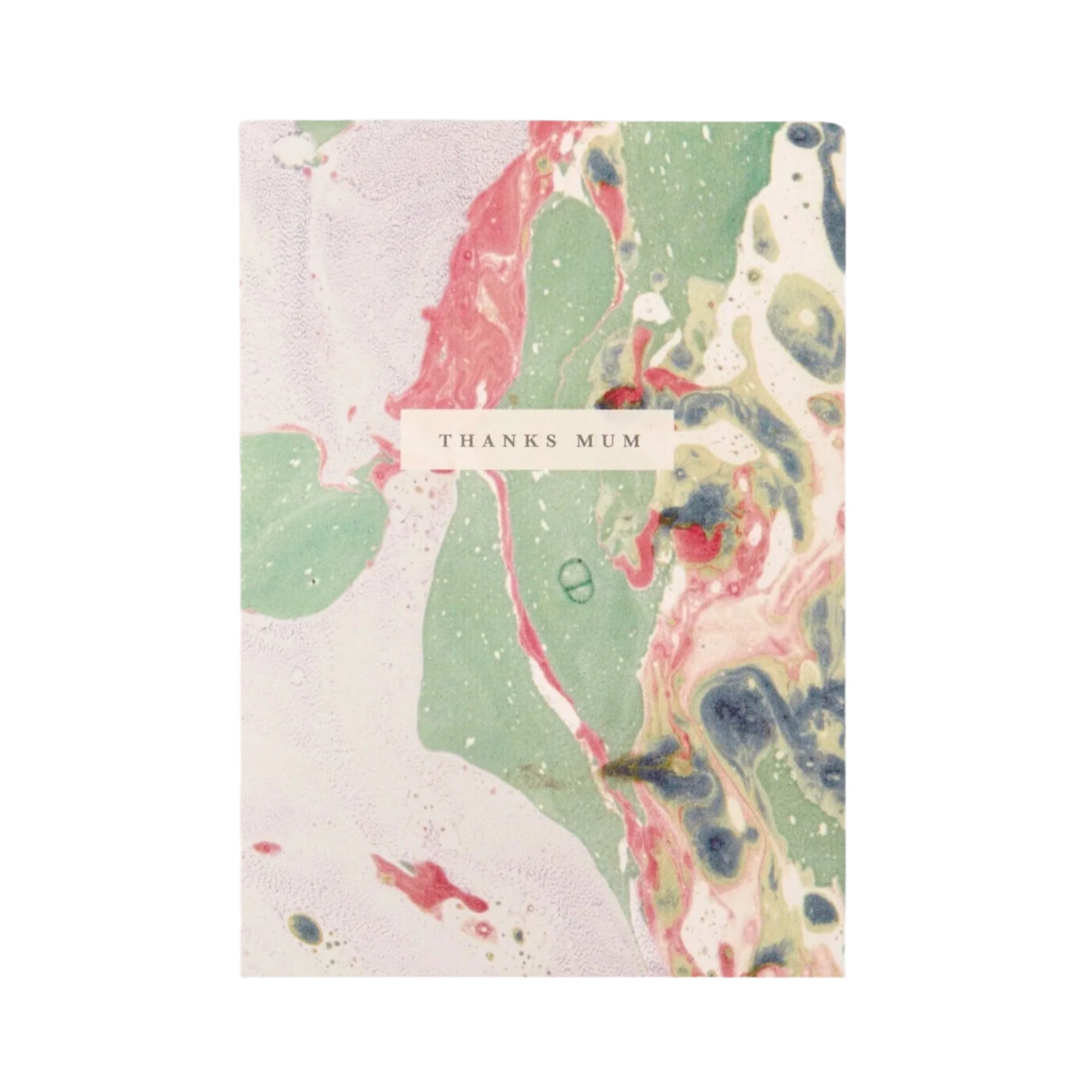 Thanks Mum marble card