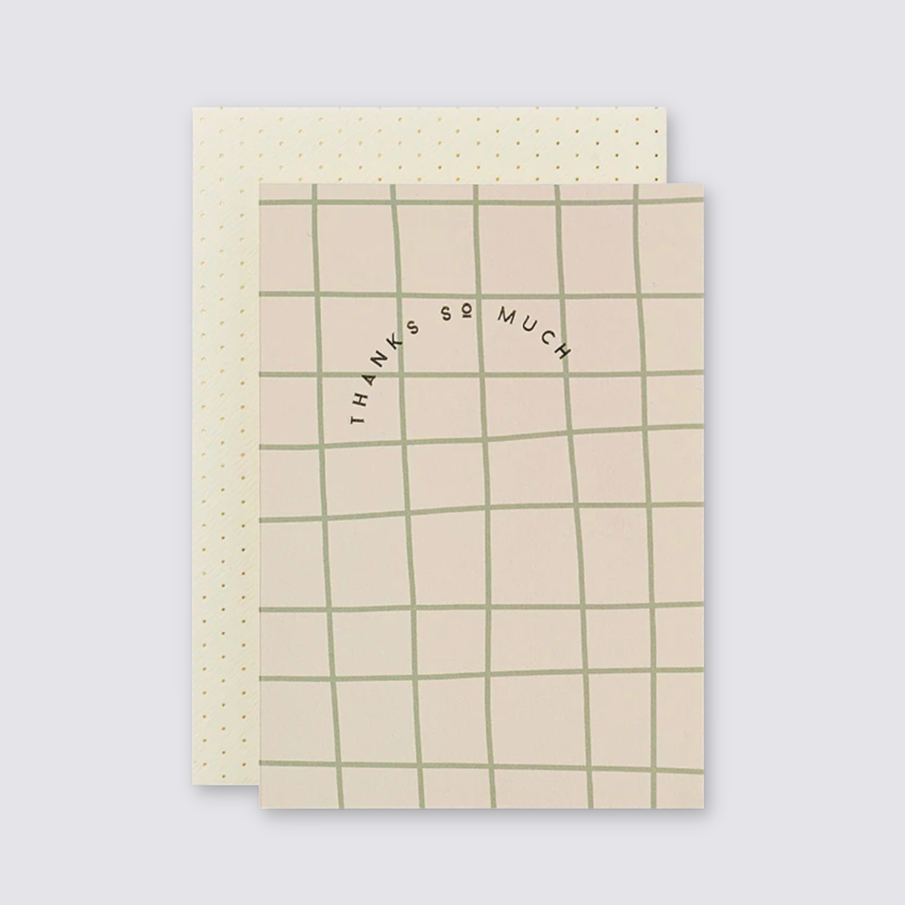 Grid Thank You Cards - Set of 6