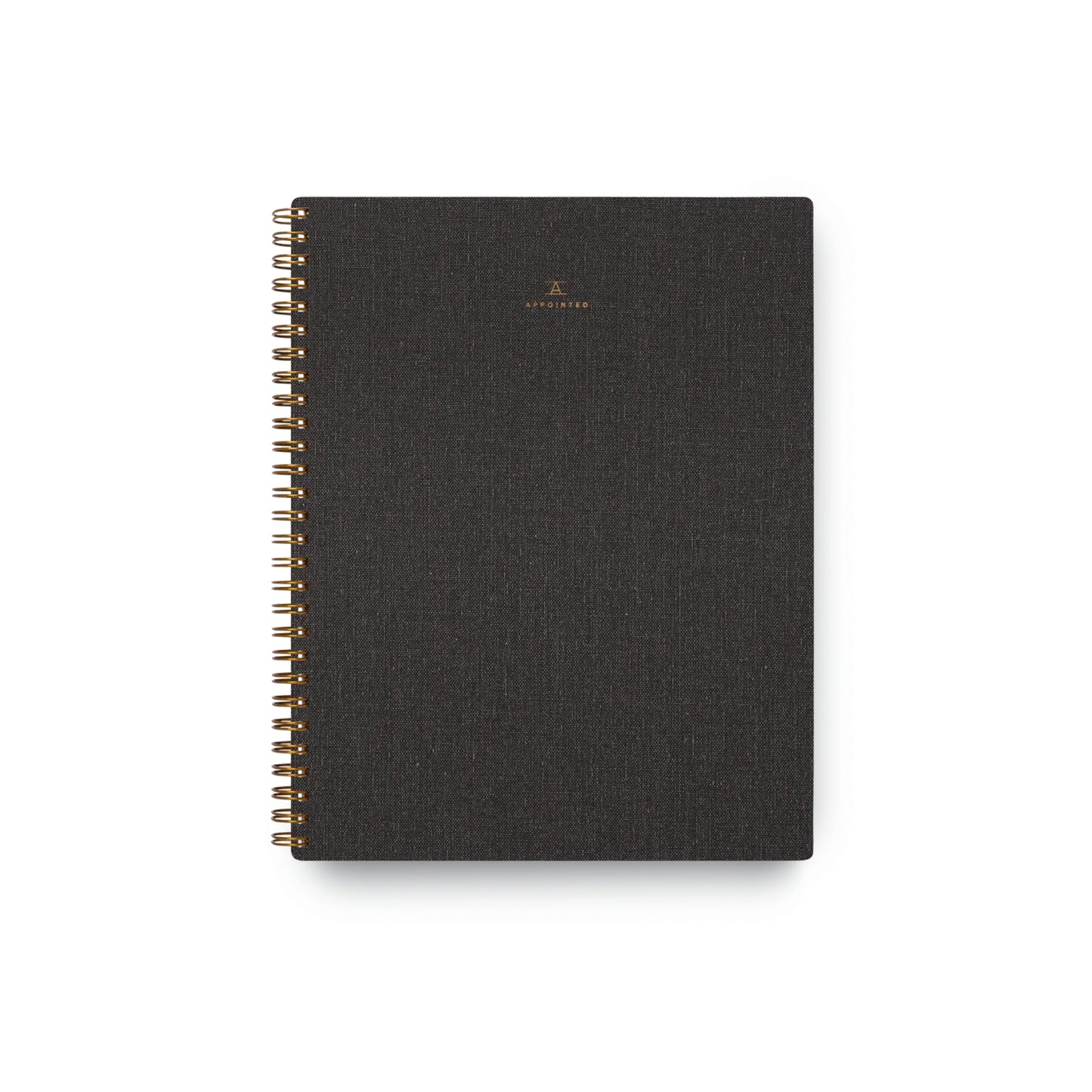 The Appointed Notebook in charcoal grey