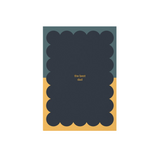 The best dad card foiled text