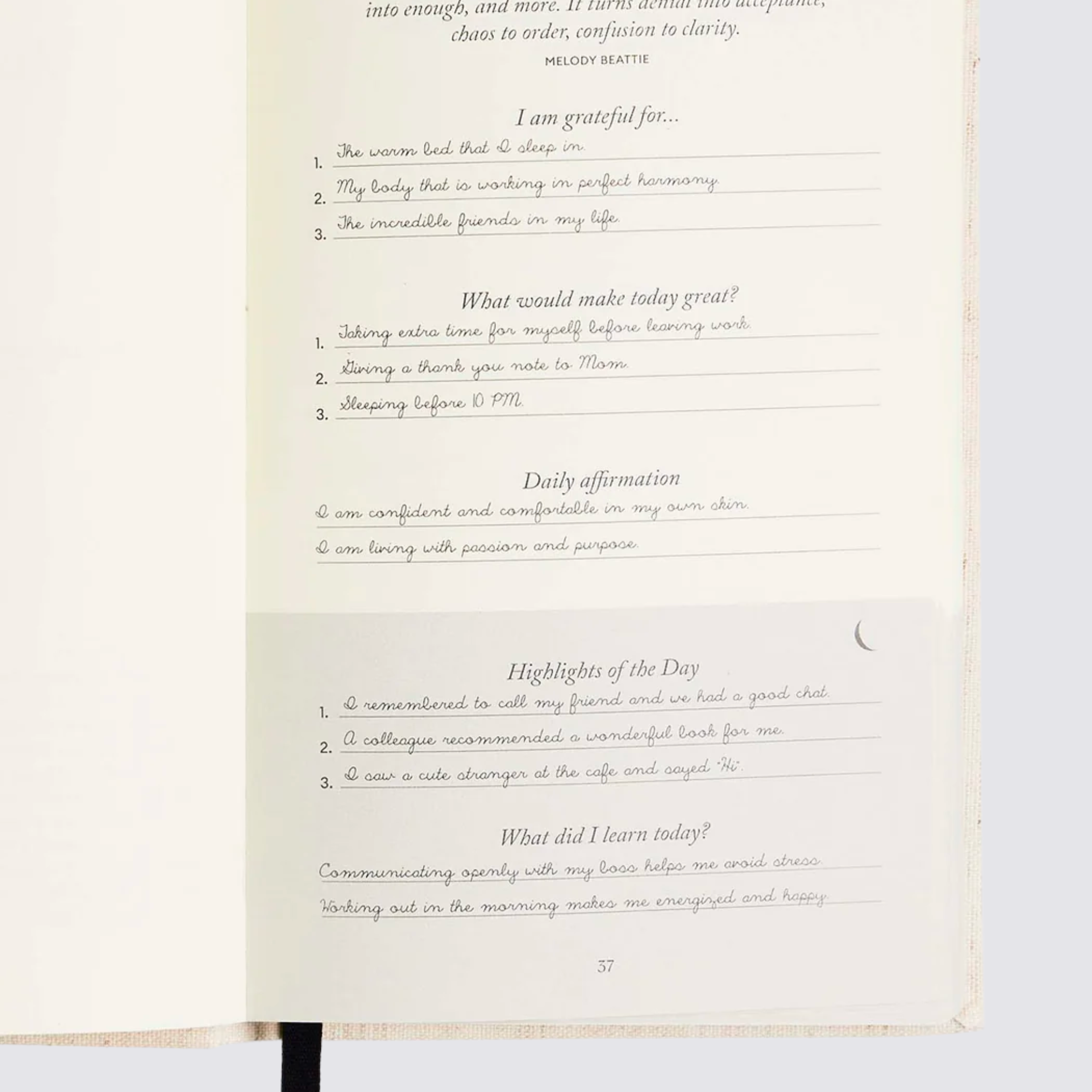The Five Minute Journal