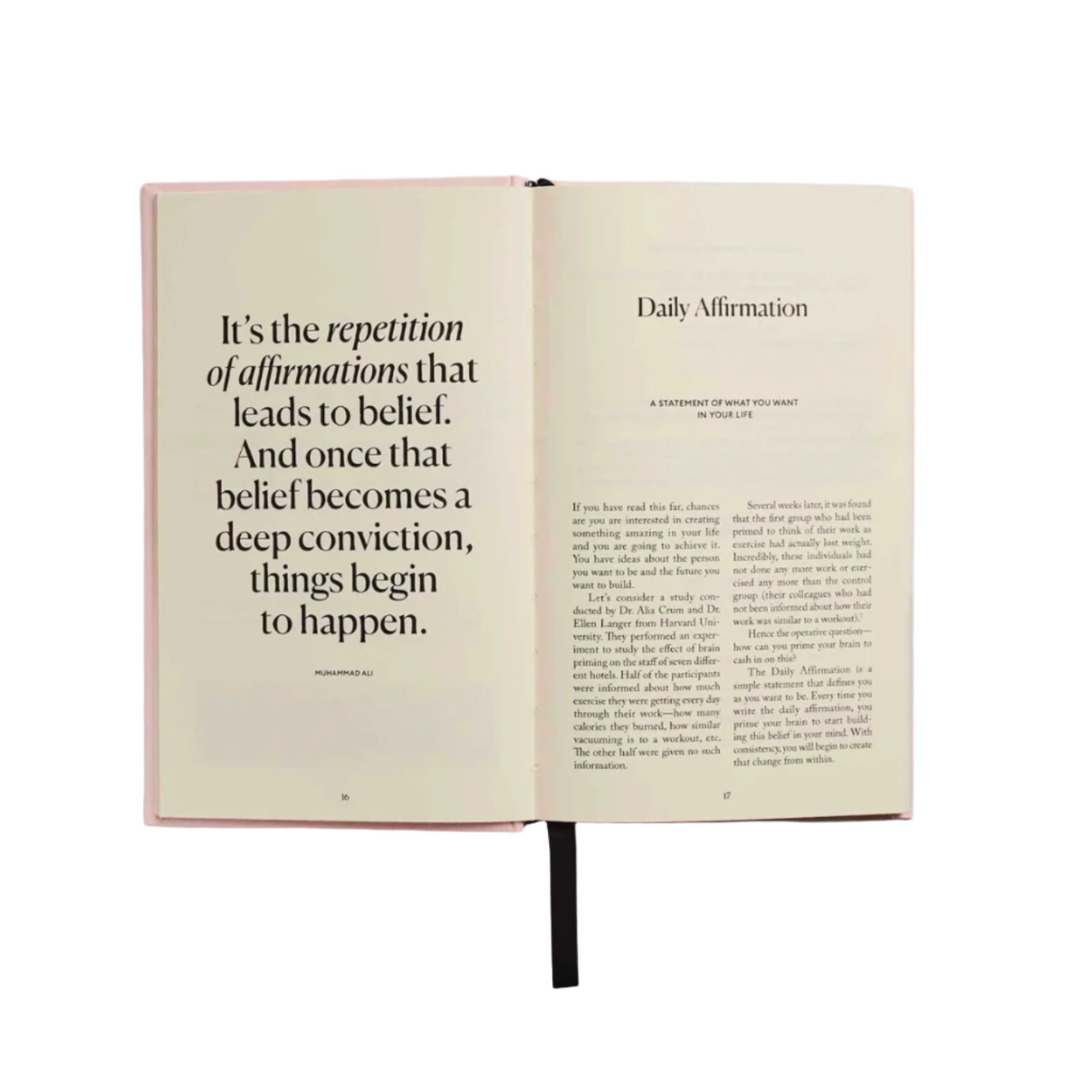 The Five Minute Journal in Pink