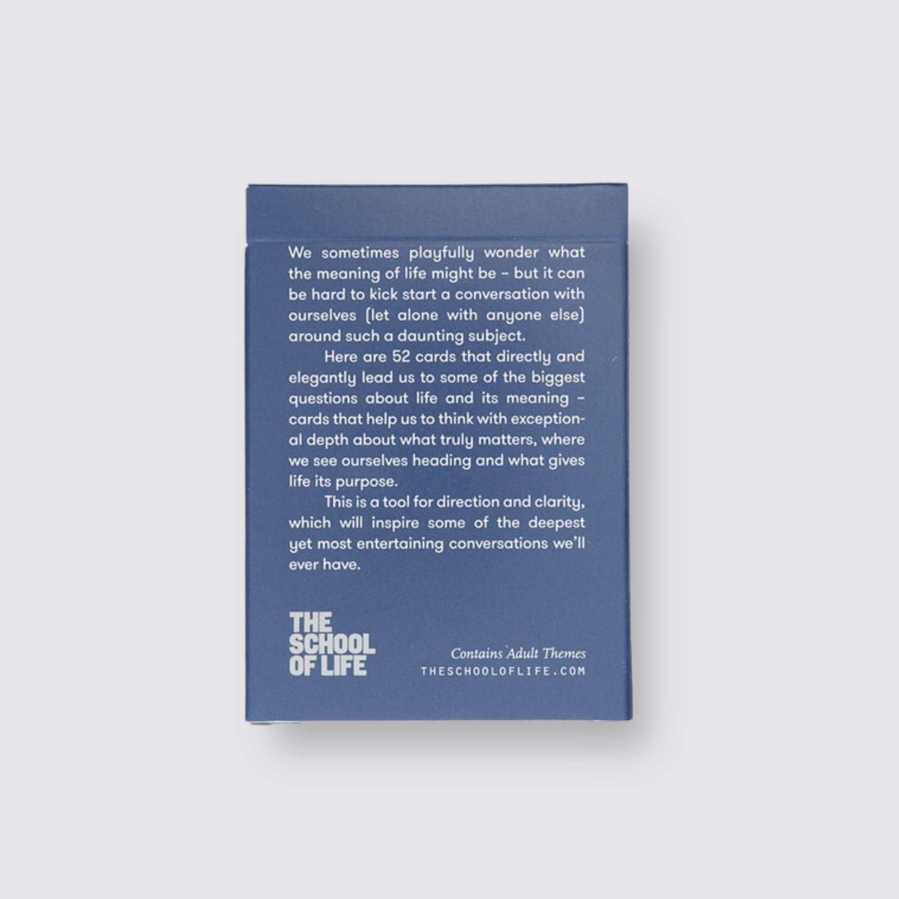 Meaning of life conversation cards
