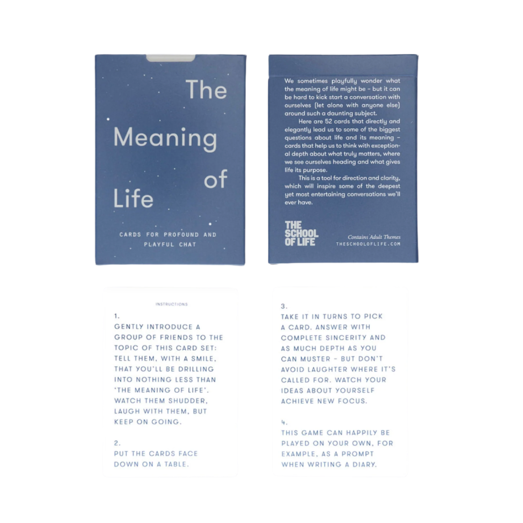 The Meaning of Life Prompt Cards