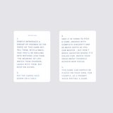 The Meaning of Life Cards