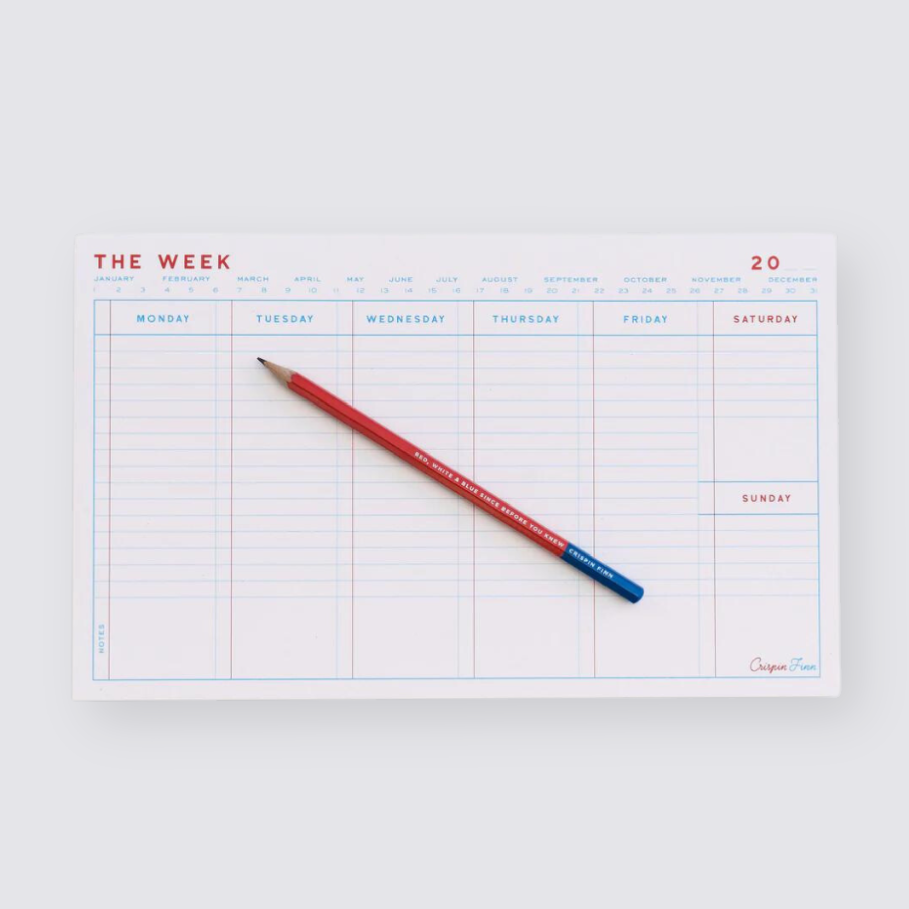 Weekly Planner Pad
