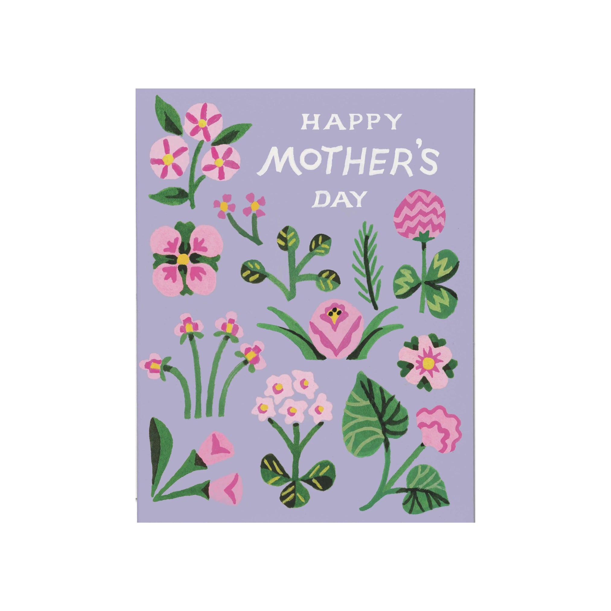 FLoral Lilac Mother's Day Card