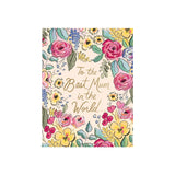 To the best mum in the world card
