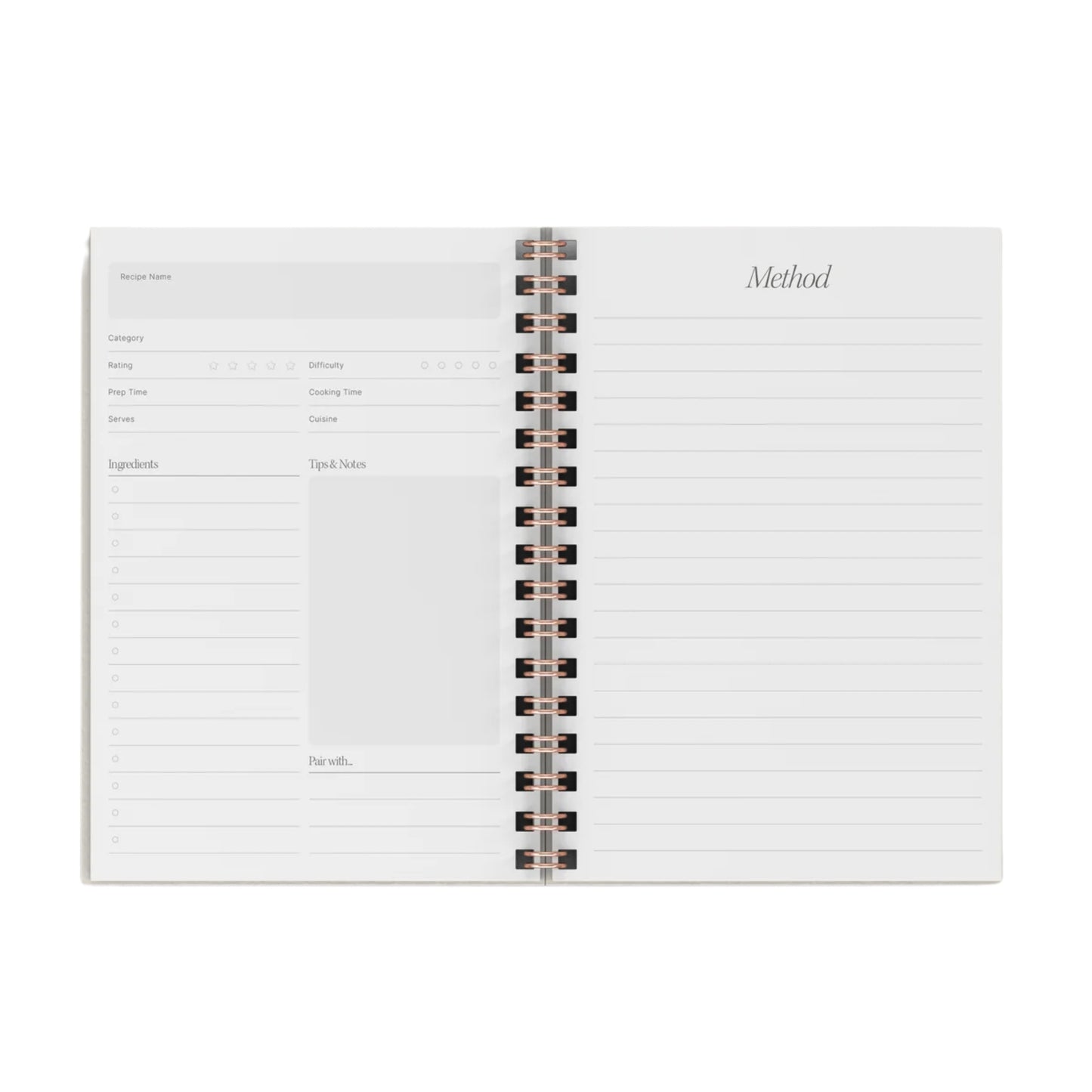 Recipe Notebook