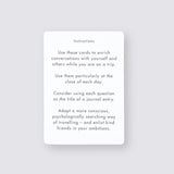 Traveling Prompt Cards