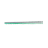 Triangular Scale Ruler Silver