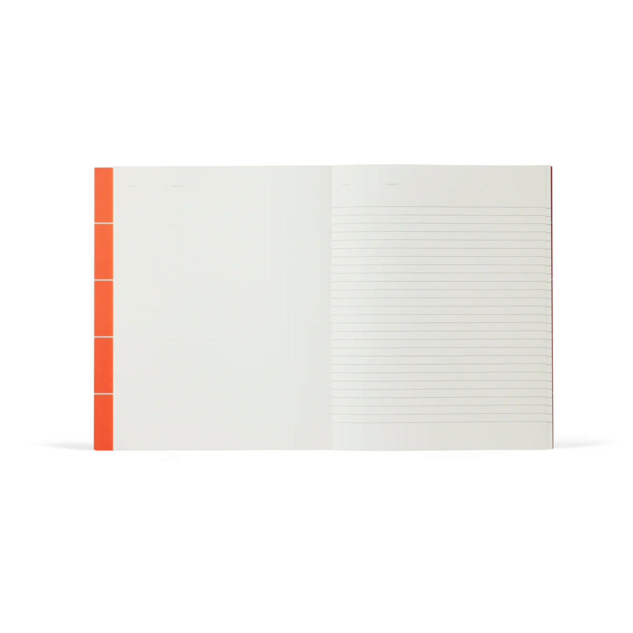 notebook layflat design for seamless writing & sketching