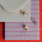 Lilac Notem notebook with ruled sheets. Designed in Denmark
