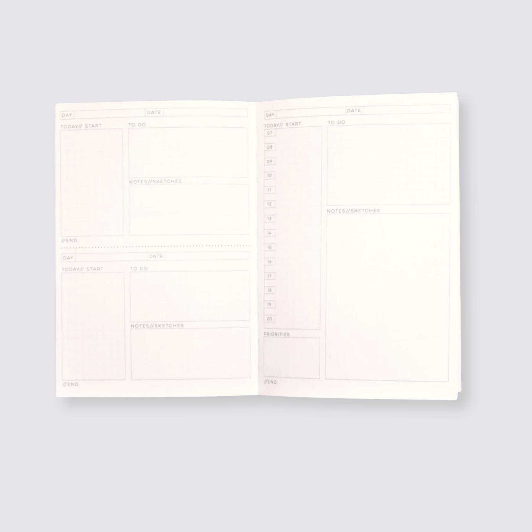 A5 Daily Planner