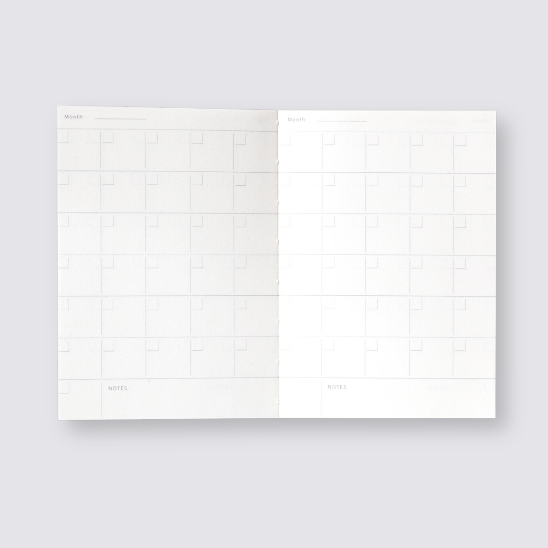 Minimal pocket planner