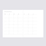 Klasyk Undated Weekly Planner - Ocean Blue