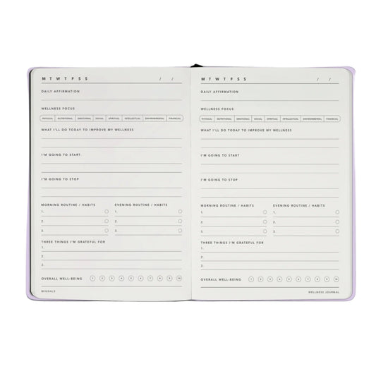Wellness Journal - Lilac