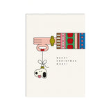 Woof Woof Christmas Postcard