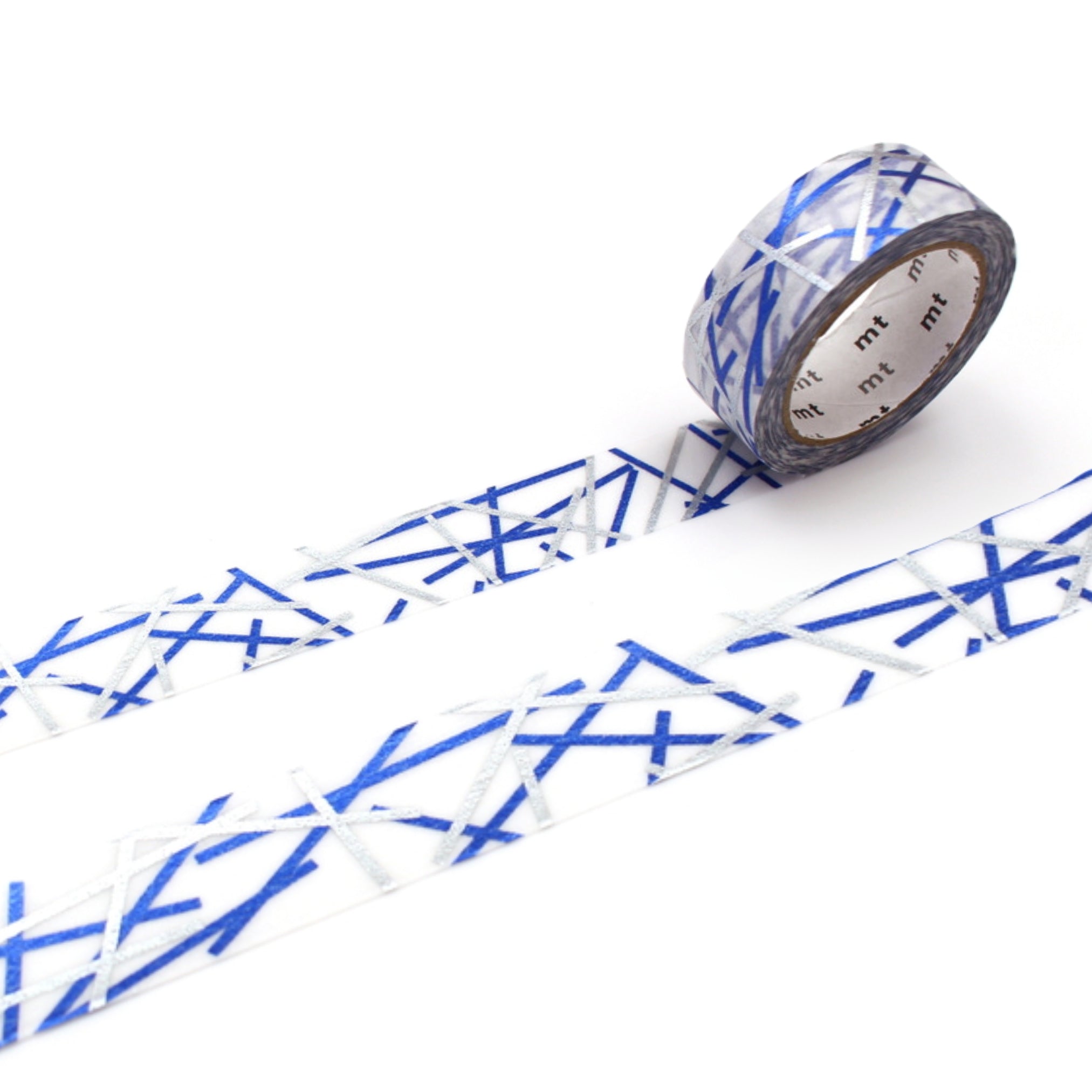 Blue Lines Pattern Tape