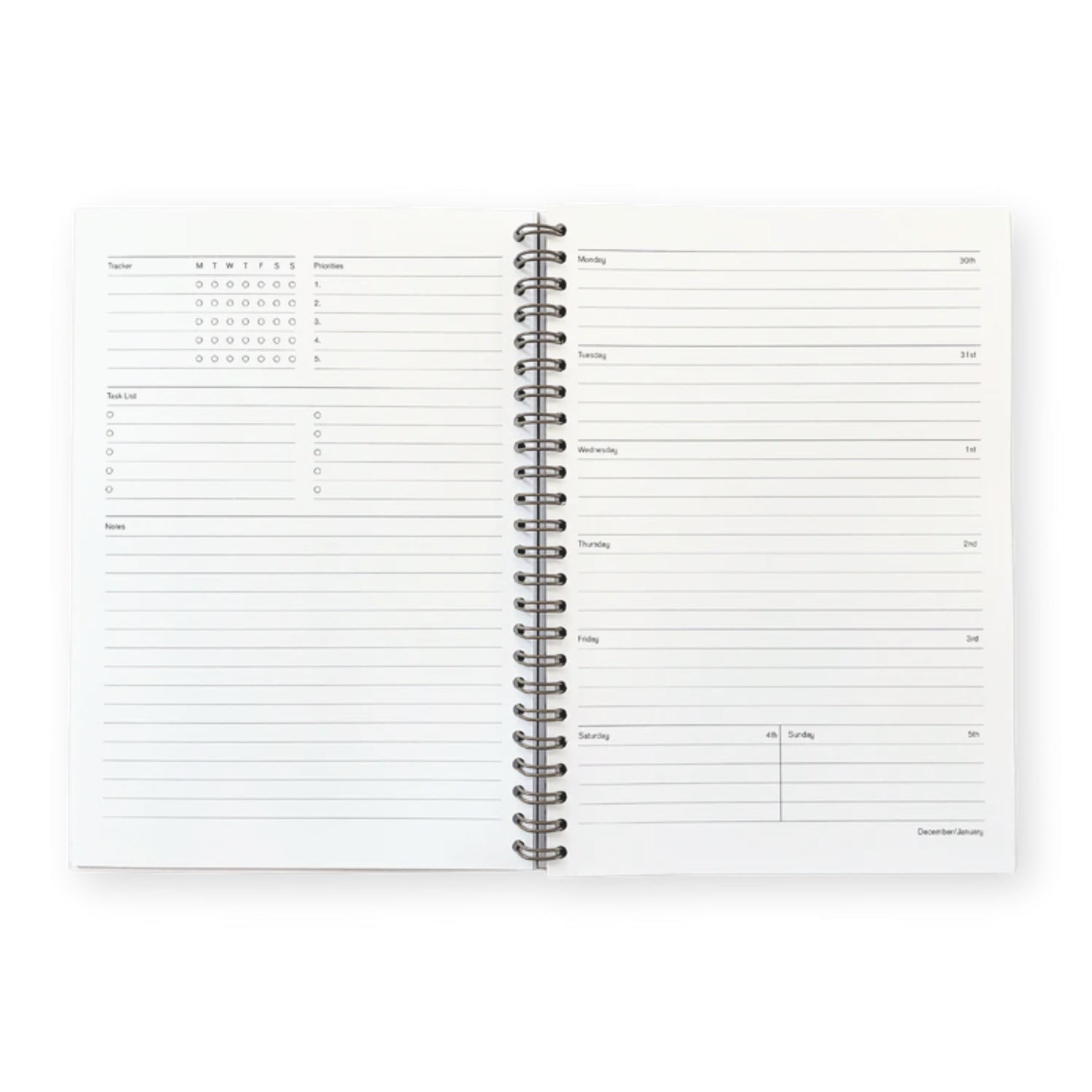 Planner Weekly Spread 2025