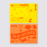 Weekly Planner A3 Yellow