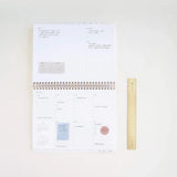 2025 Weekly Task Planner - Fern Green