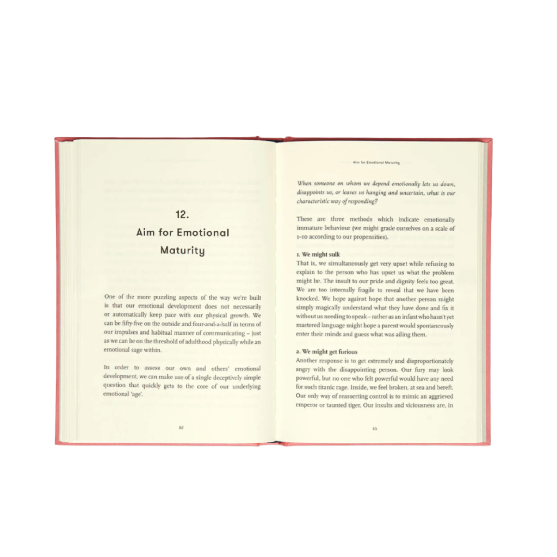 Emotional Maturity Book