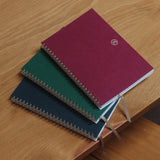 Wiro Bound Notebook - Lunar Blue