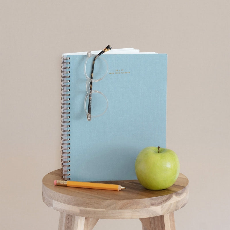 Year Task Planner Sky Blue