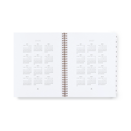 2026 Year Task Planner - Lavender Grey
