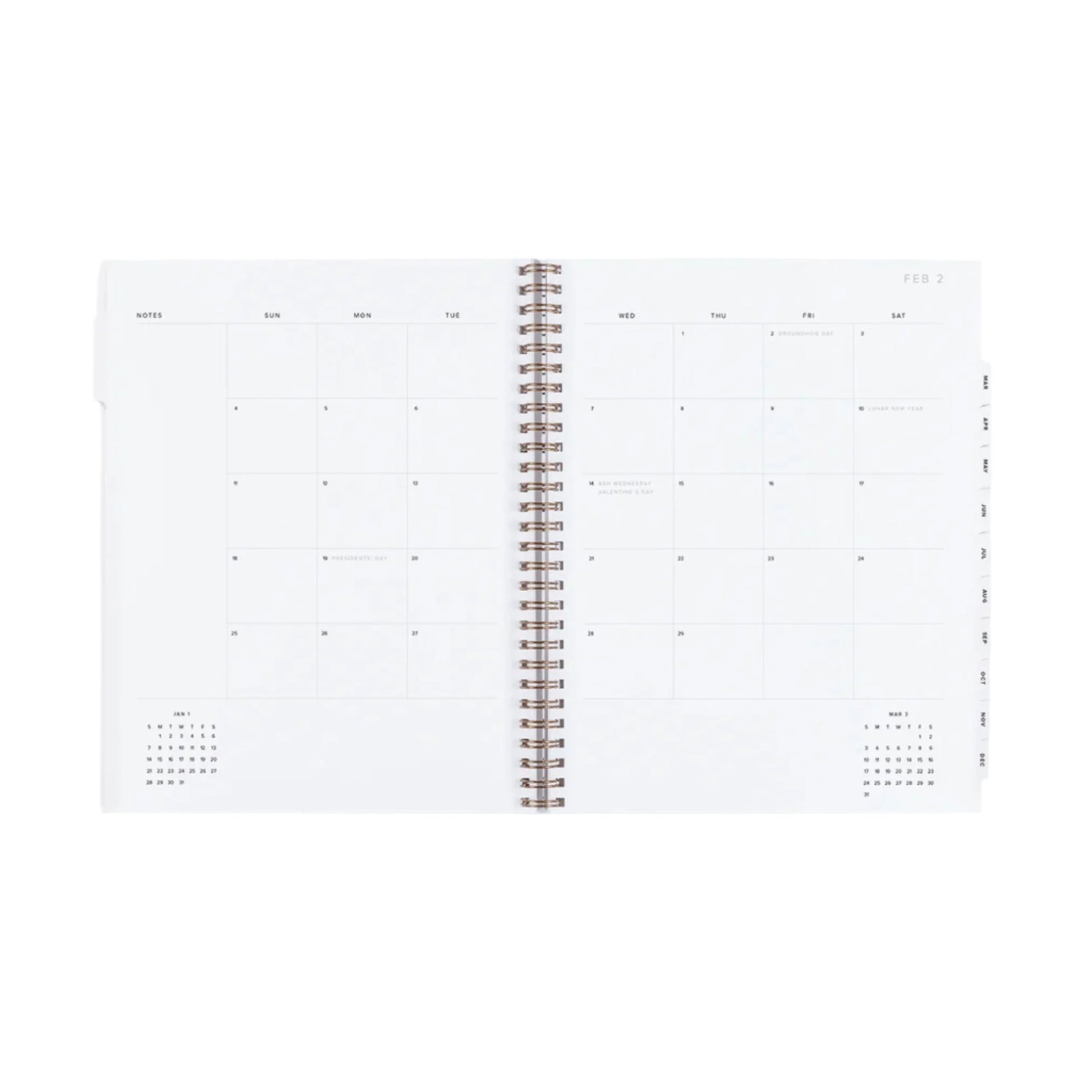 2025 Year Task Planner - Chambray Blue