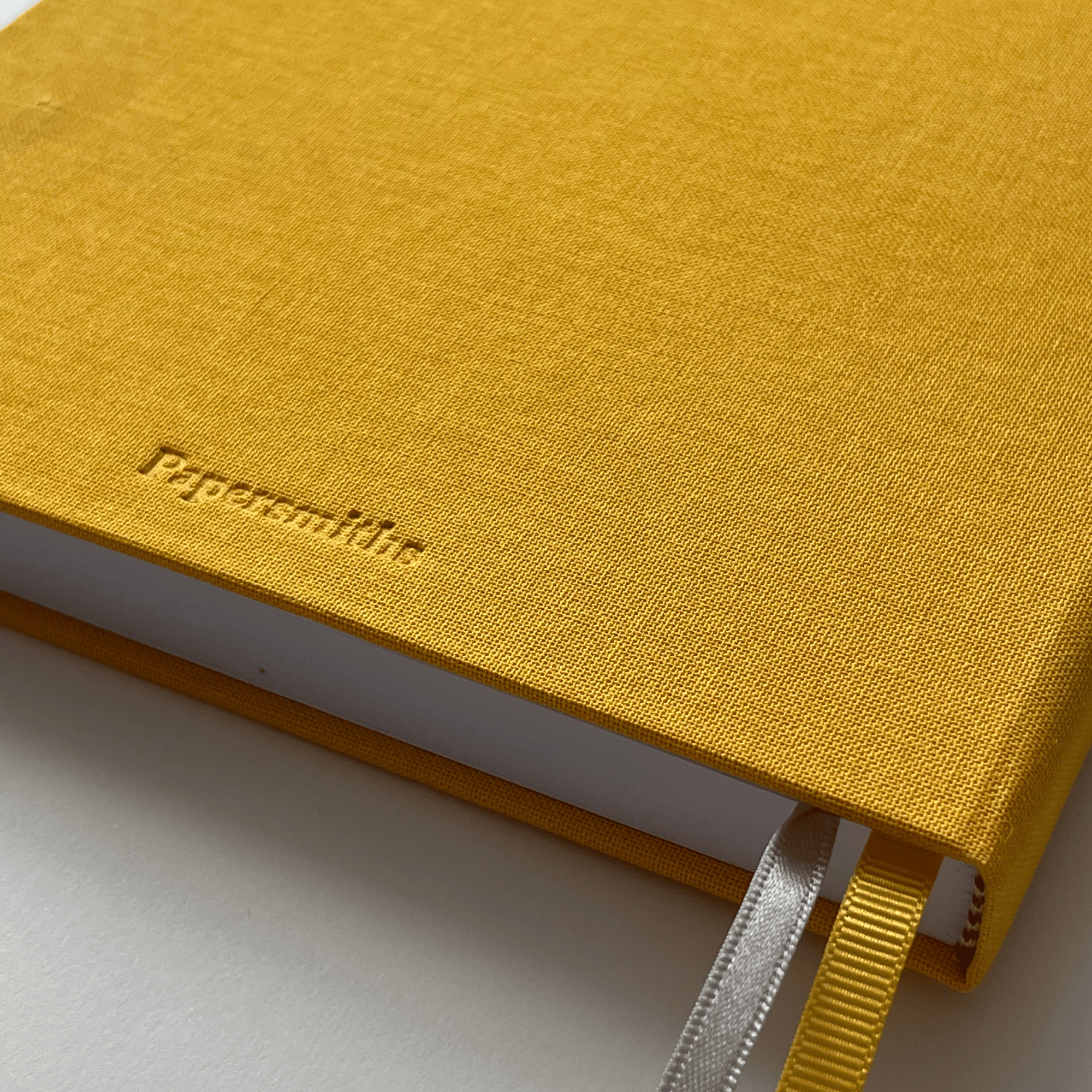 Yellow Bookcloth cover