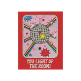 You Light up the room card