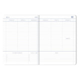 2026 My Journal Weekly Diary - Coral Stripes