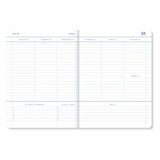 Weekly planner page with grid layout and sections for tasks and notes.
