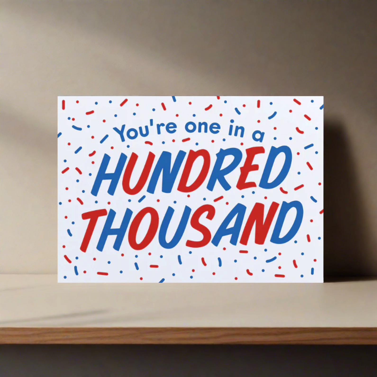 Appreciation greetings card