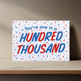 Appreciation greetings card