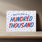 Appreciation greetings card