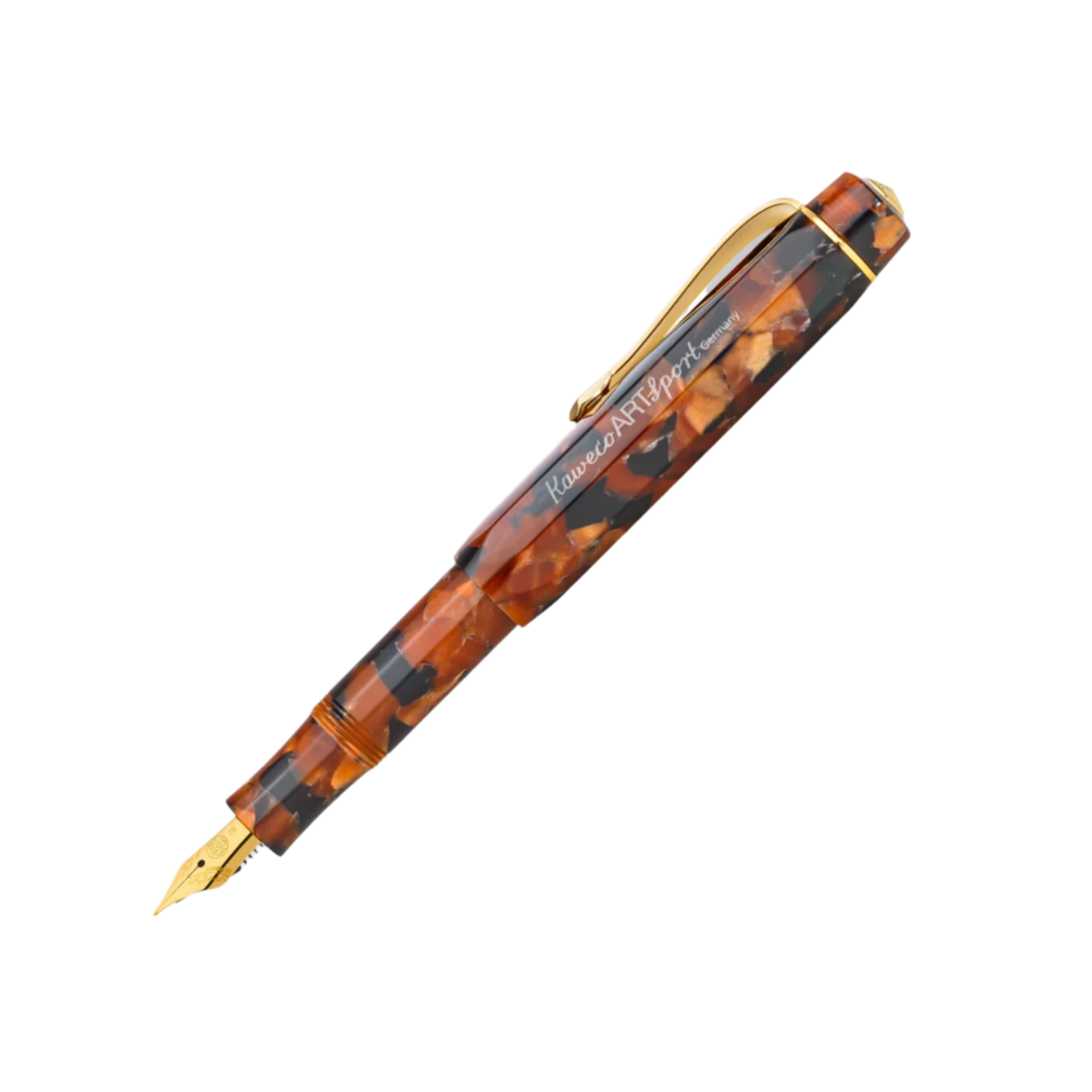 art sport kaweco fountain pen hickory brown