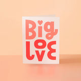 big love valentines card