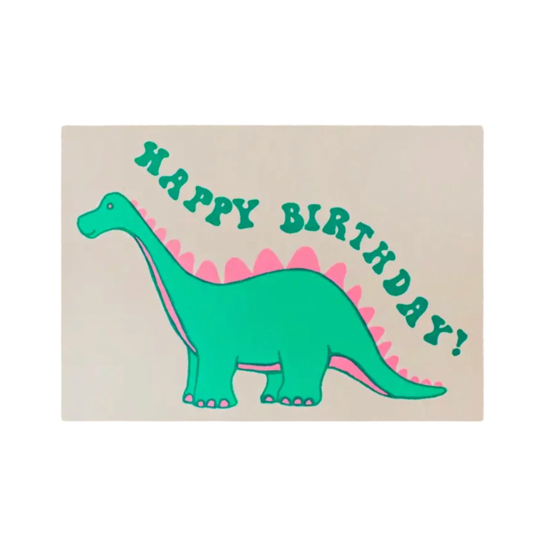 Birthday Dino card
