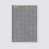 2024 black gingham weekly diary