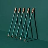Blackwing Graphite pencils matte green pack of 12. 