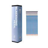 metallic blue pencils with rubber end