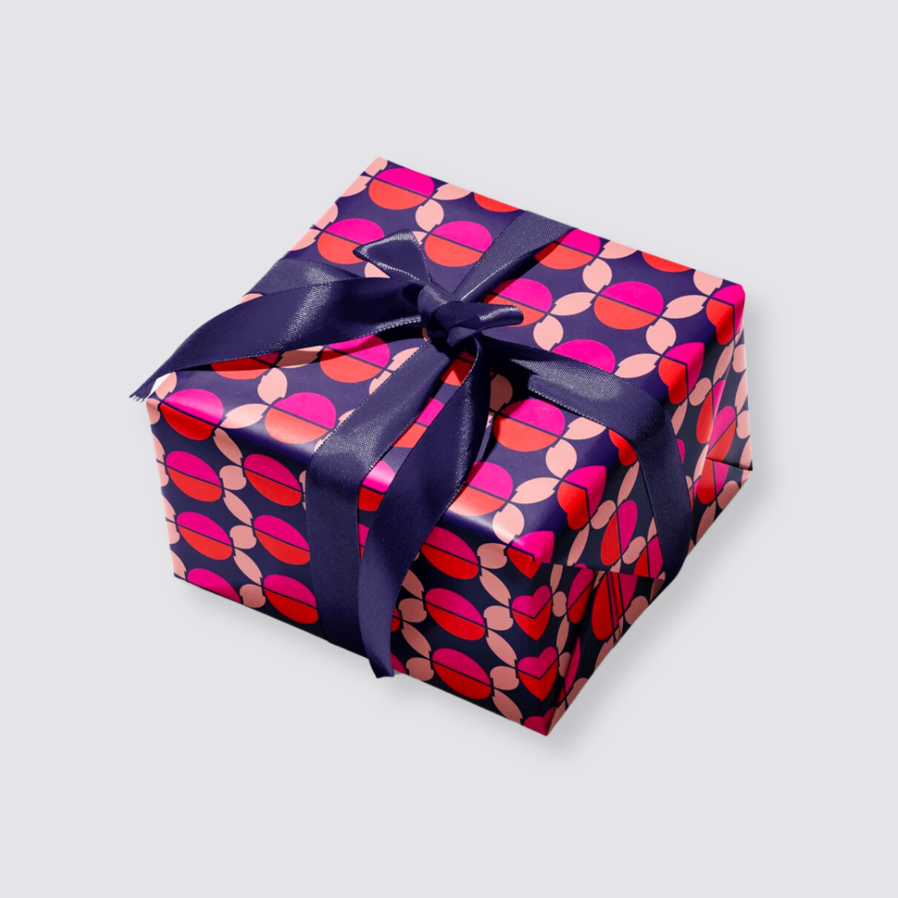 purple and red boho wrapping paper