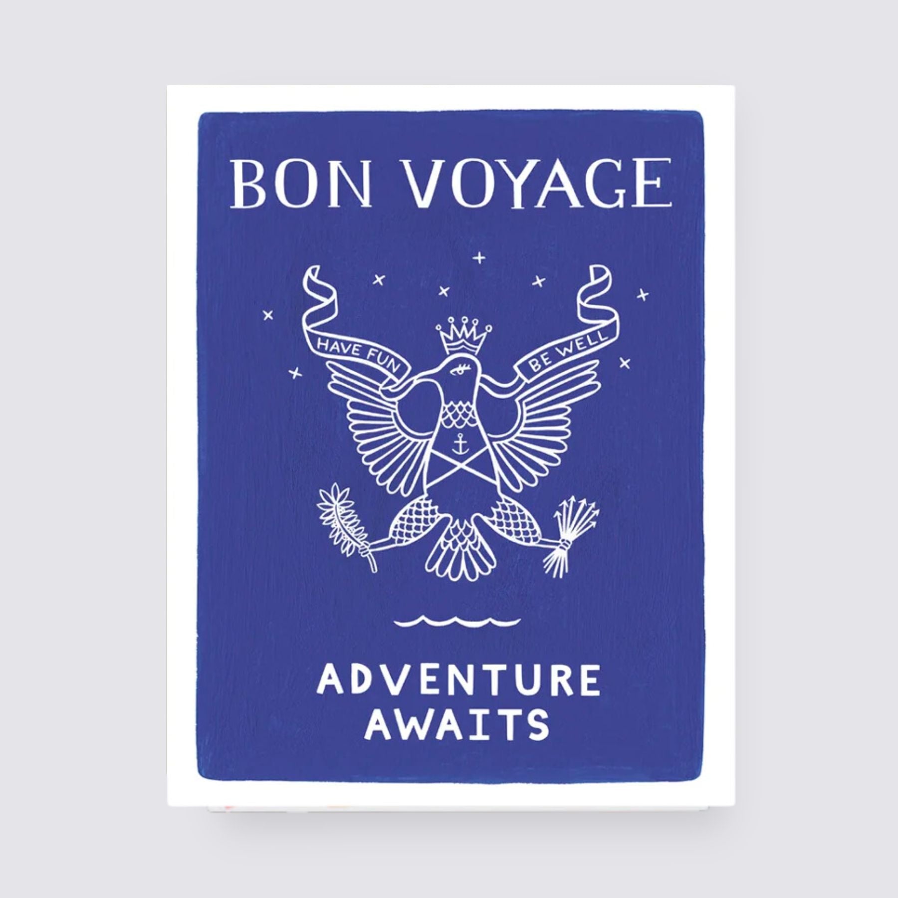 Bon Voyage card